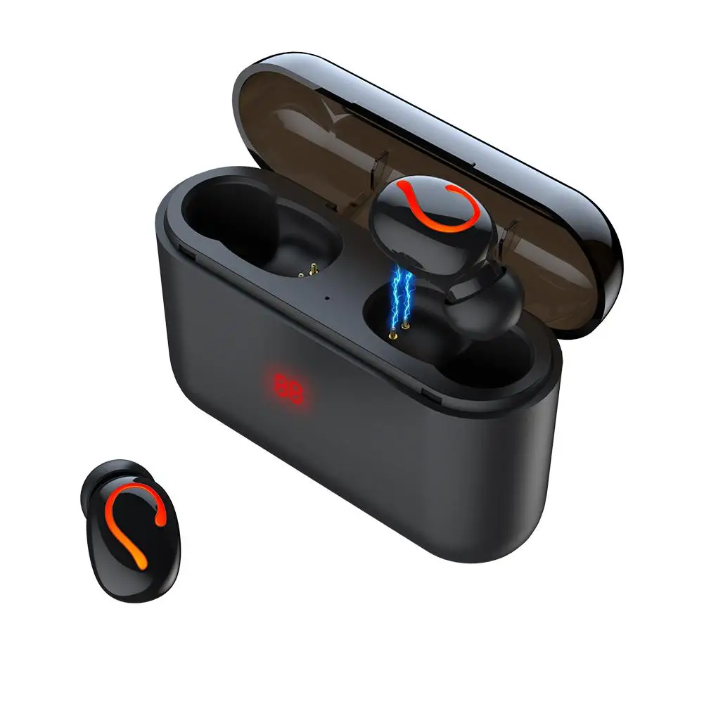 

Бинауральные/одиночные беспроводные наушники Fire-type TWS Bluetooth-совместимые наушники-вкладыши True Stereo, мобильные мощные спортивные наушники-гар...