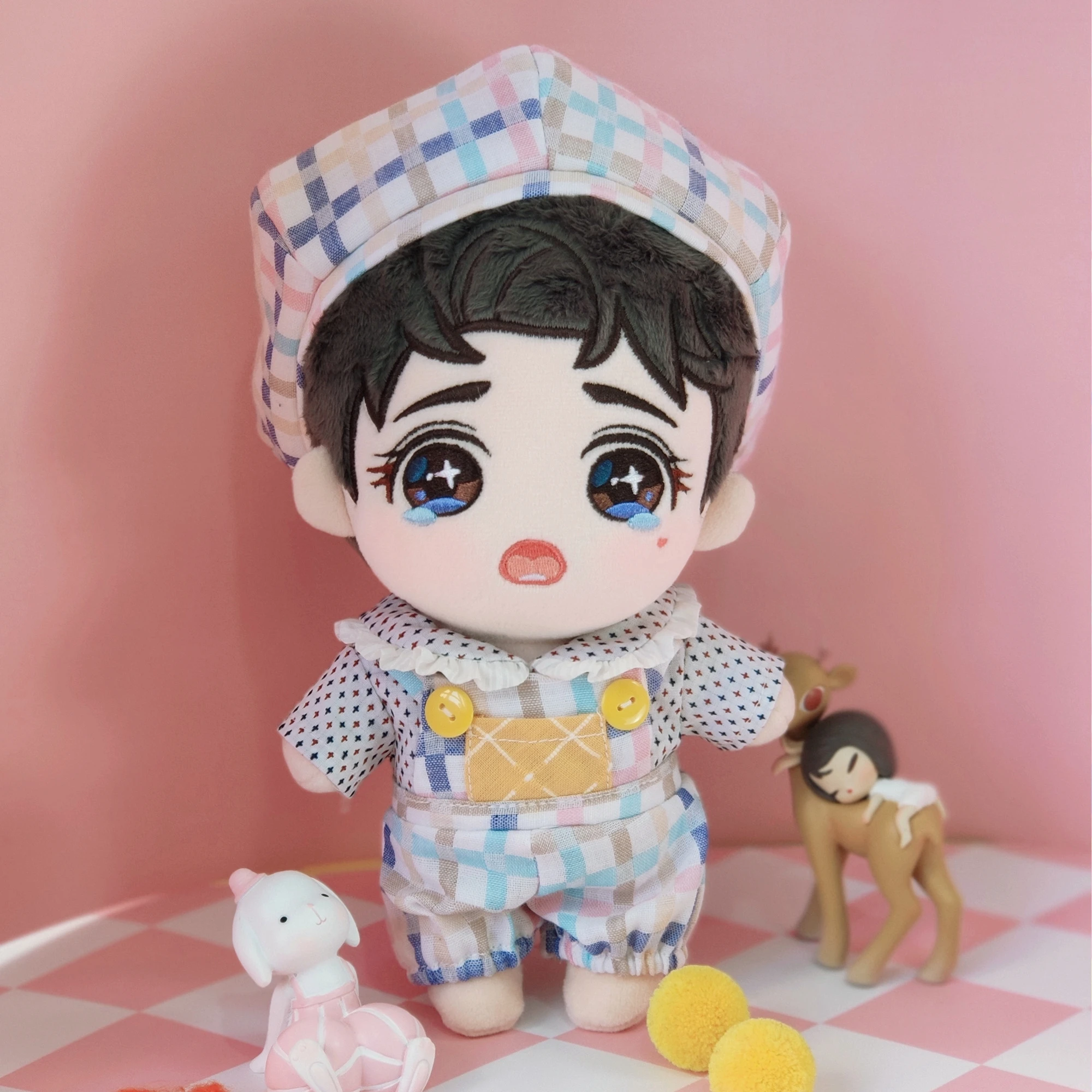 Бесплатная доставка комплект одежды для кукол KPOP EXO NCT SHINEE Jungkook BAEKHYUN шляпа +