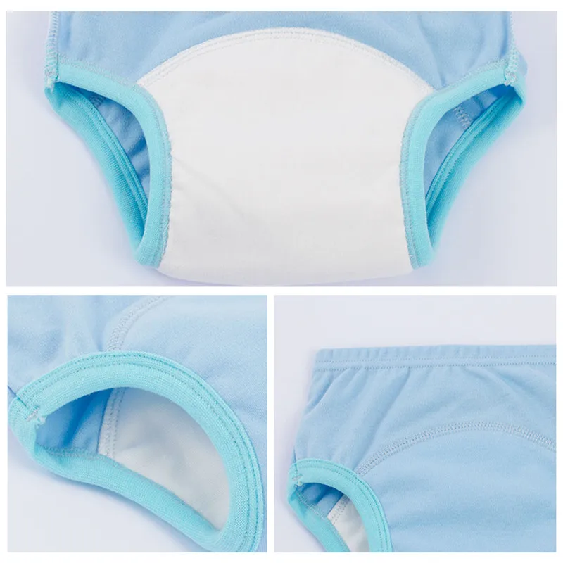 Baby Diapers 6 Layers Baby Waterproof Training Pants Infant Toddler Cotton Changing Nappy Cloth Diaper Reusable Washable Panties images - 6