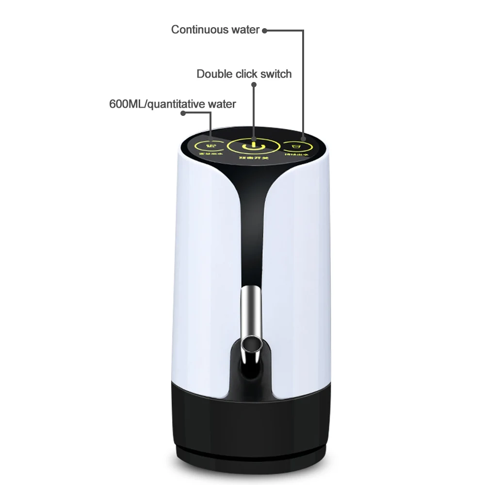 Электрический водяной насос с зарядкой от USB диспенсер для воды бутылка питьевой