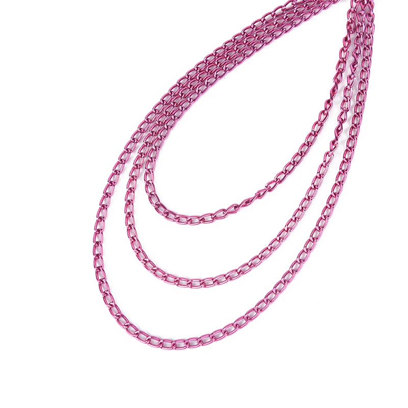 1 шт. экзотические аксессуары металлическая цепочка из нержавеющей стали зажимы