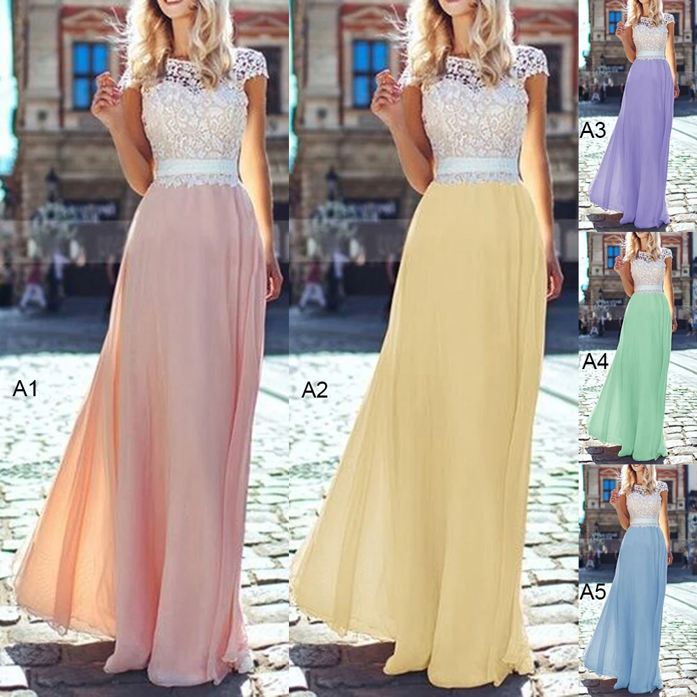 Элегантное платье трапециевидной формы с короткими рукавами и кружевной