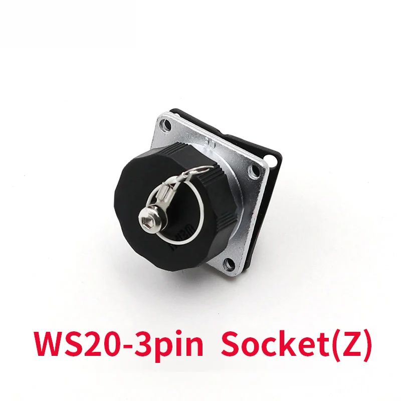 Разъемы WS20 3 pin разъем высокого напряжения Промышленный питания