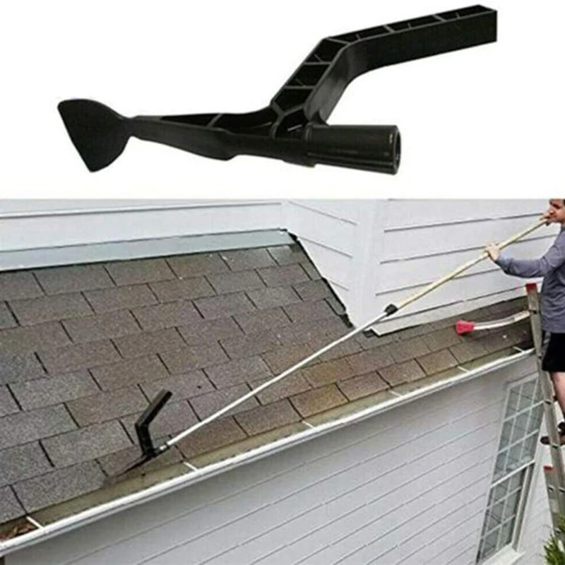 

Reusable Durable Useful Gutter Cleaning Tool Multifunctional Leaves Shovel Roof Cleaning Supplies for Garden Sewer Ditch