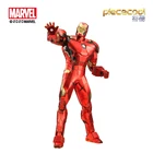Наборы моделей супергероев Piececool, красный металлический 3D-пазл, лазерная вырезка, игрушки сделай сам, подарок для детей