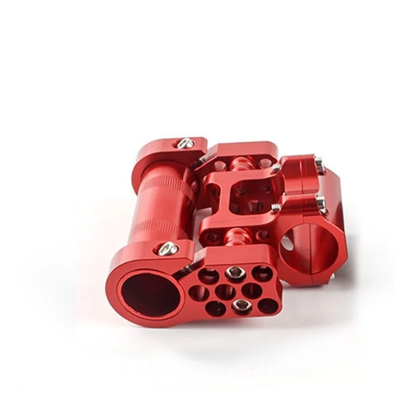 Рулевая колонка велосипеда складной велосипед Регулируемый двойной вынос руля 25