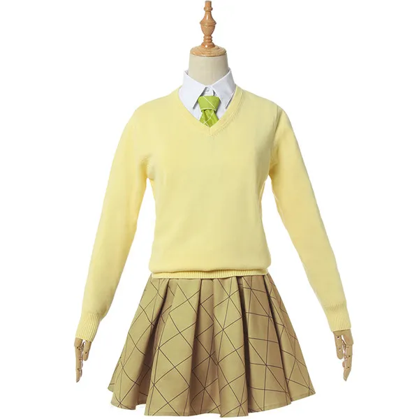 

Demon Slayer Kimetsu no Fanwai Academy Kochou Shinobu JK Student Uniforms Women Dress new outfit Daily Clothing free shipping