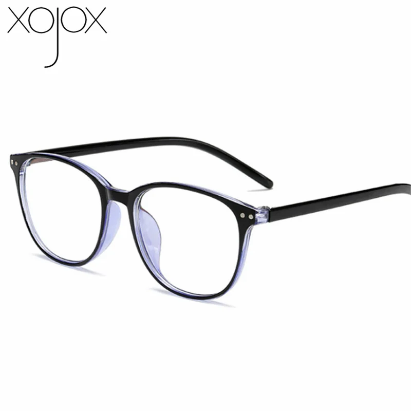 Оправа для очков XojoX близорукости женская винтажная круглая оптическая смола в