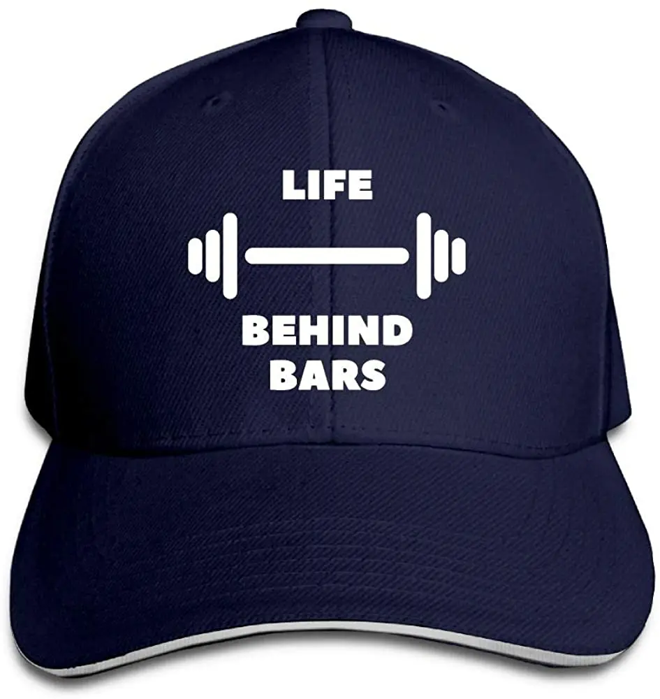 

Funny Bodybuilding Barbell Unisex Trucker Hats Bill Baseball Hats Sandwich Hat