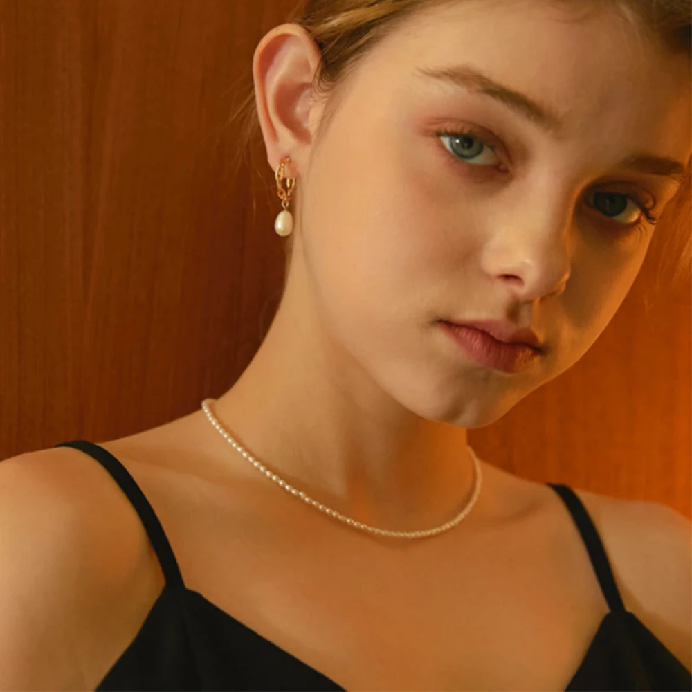 Элегантное белое ожерелье-чокер с имитацией жемчуга свадебное ожерелье большим