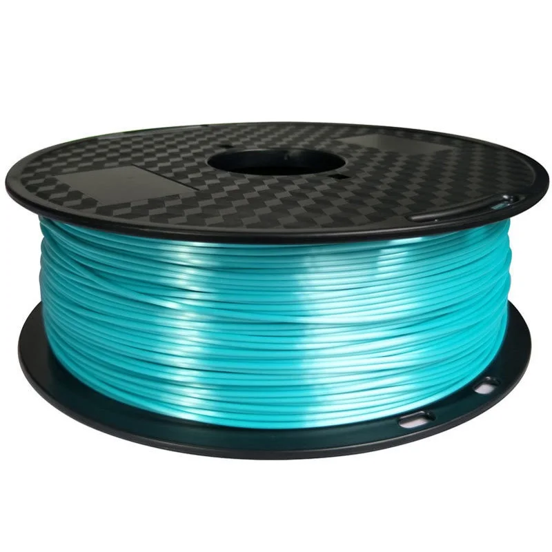 Нить для 3D принтера Silk Blue PLA 1 75 мм 500 г блестящая шелковистая нить 3d ручки печати 0 5