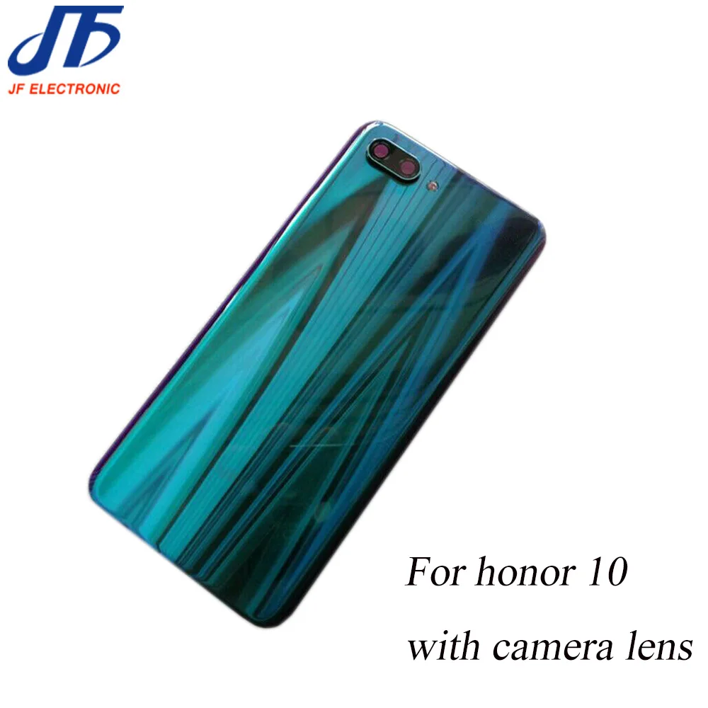 5 шт. для huawei Honor 10 Задняя стеклянная крышка батарейного отсека задняя дверь Корпус Крышка батарейного отсека Honor 10 Lite Задняя стеклянная панель