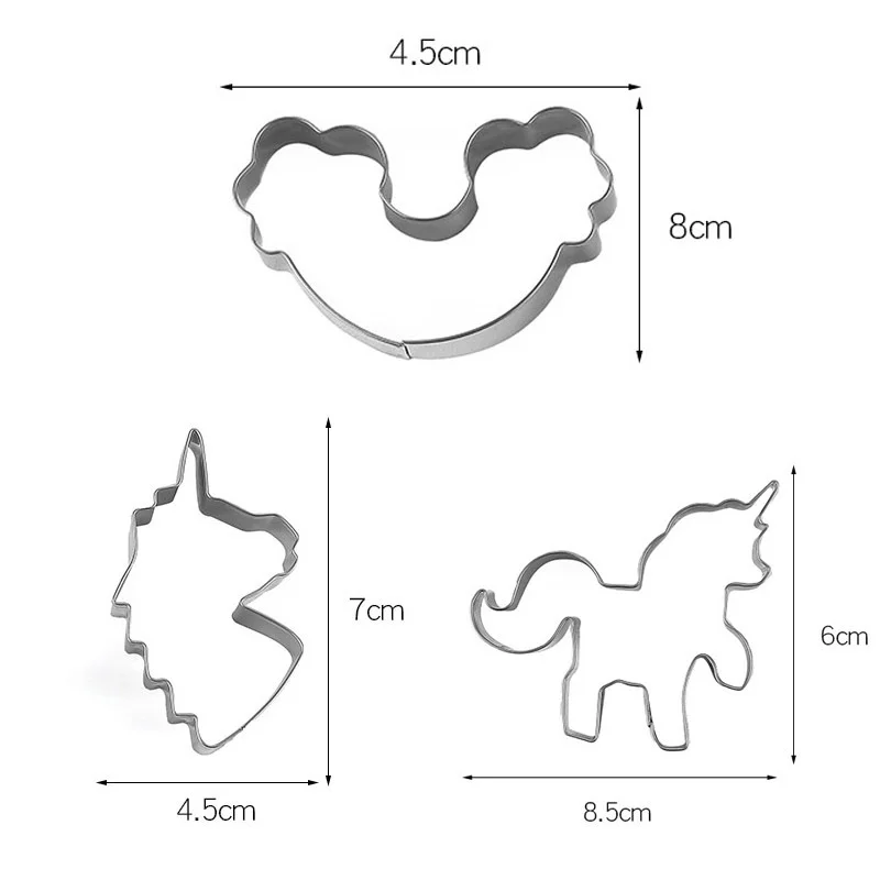 3 шт./набор формы для выпечки из нержавеющей стали | Дом и сад