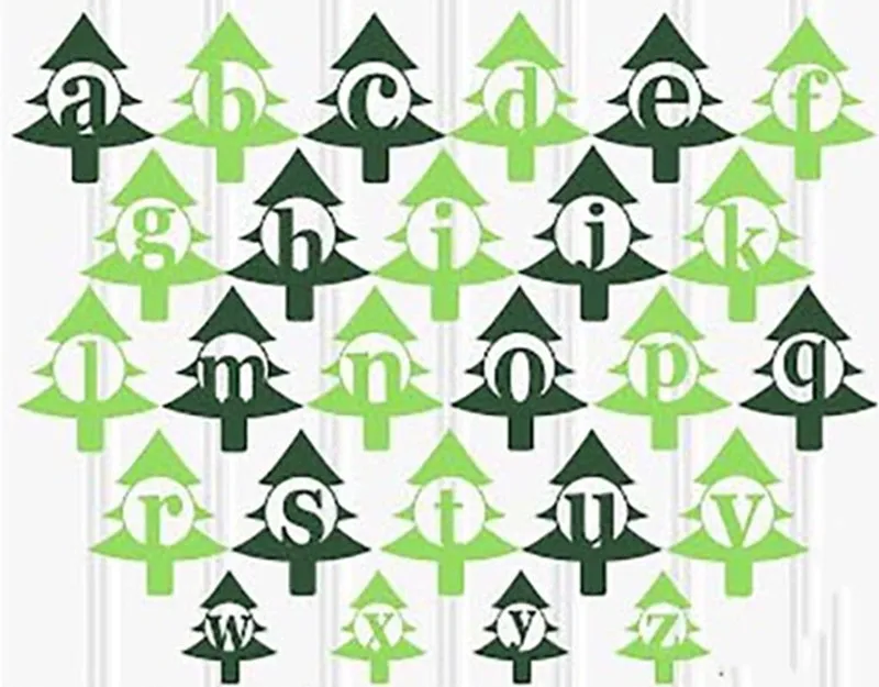 

New Tree Letter Metal Cut Dies Stencils for Scrapbooking Stamp/Photo Album Decorative Embossing DIY Paper Cards