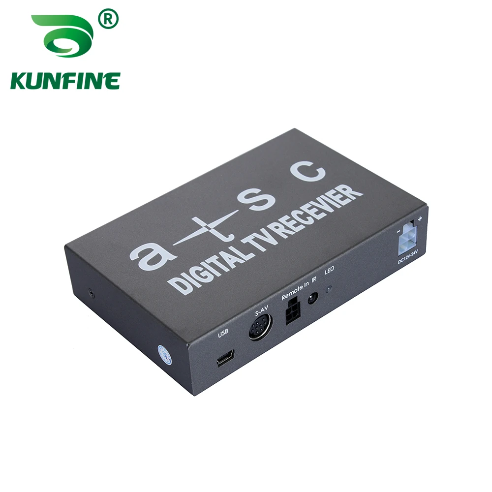 12V-24V Car ATSC Северная Америка цифровой ТВ приемник Box Full One Seg с Антенна тюнера |