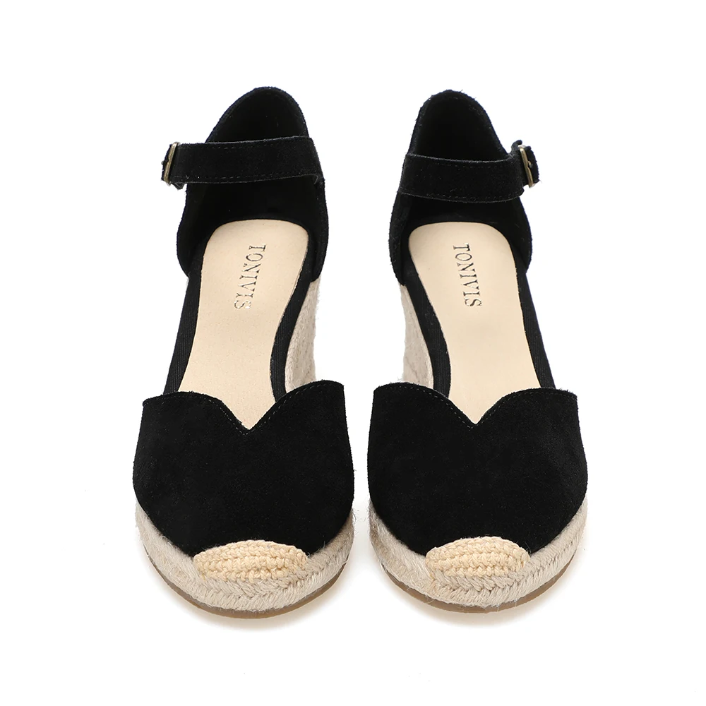 

Women Sandals Ankle-wrap Sandals Sapatos Mulher Sandals Wedge Heel Shoes for Closed Toe Wedges Casual Summer Shoes Ladies