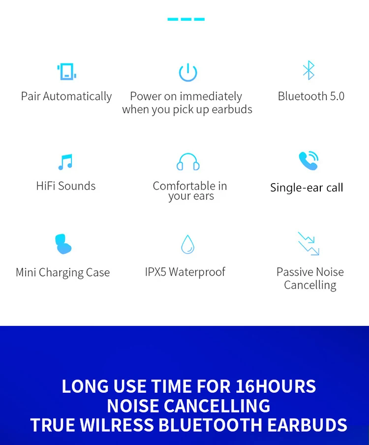 Новинка Bluetooth 5,0 наушники 3D Hi-Fi стерео наушники гарнитура с микрофоном зарядная коробка Громкая связь звонки беспроводные наушники