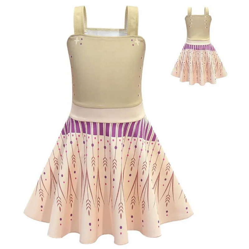 Новые детские костюмы для девочек Платье-пачка с украшением в виде короны