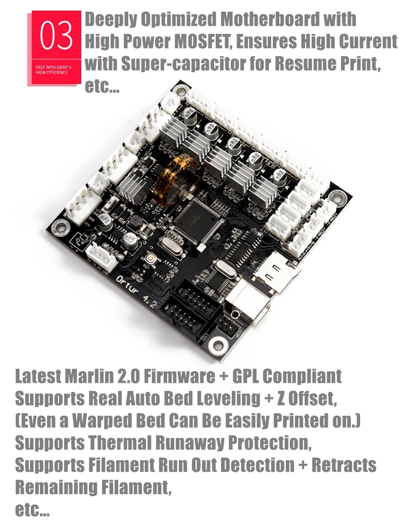 Ortur factory Ortur4 V2/V1 горячая Распродажа 3d принтер fdm металлическая рамка 3d принтер Marlin 2,0 материнская плата 3d Drucker