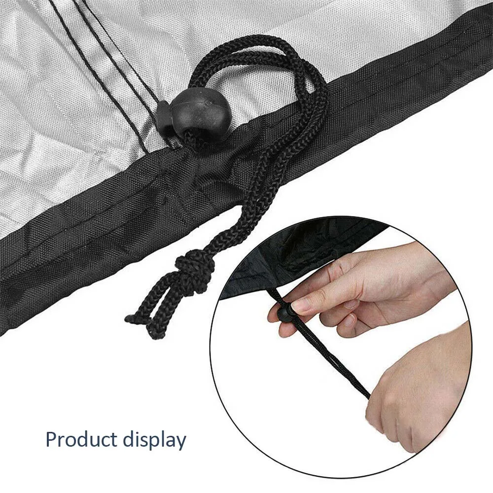 210D изогнутая уличная мебель для дивана Пылезащитная крышка водонепроницаемый