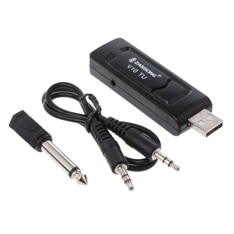 Беспроводной микрофон BEESCLOVER UHF USB 3 5 мм 6 35 Мегафон ручной с приемником для караоке