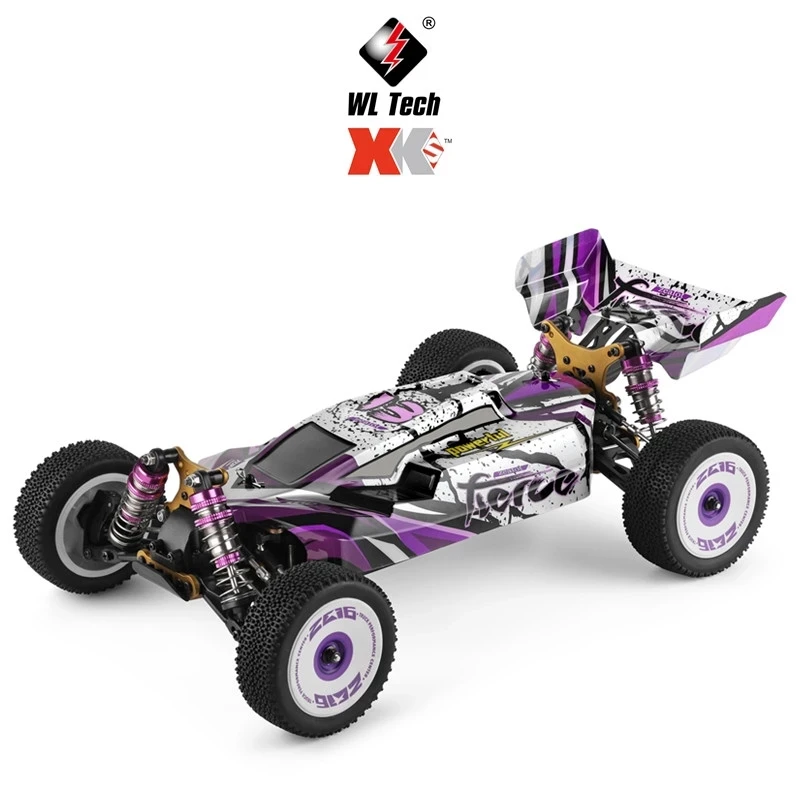 Wltoys 124019 / 124018 1/12 машинка на радиоуправлении 60 км/ч 2 4G 4WD высокоскоростная