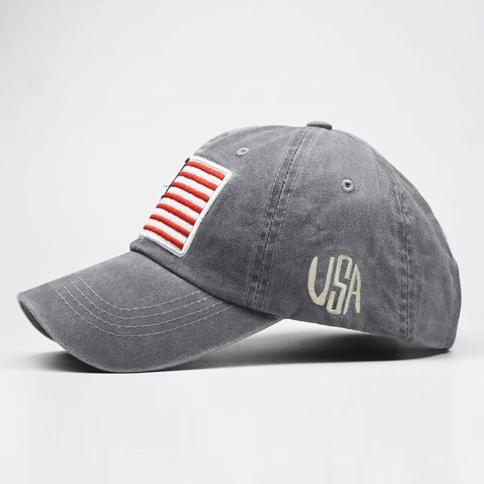 

Baseball Cap Men Tactical Cotton Military Dad Hat USA American Flag US Unisex Hip Hop Hat Sport Caps Outdoor Sunscreen Hats