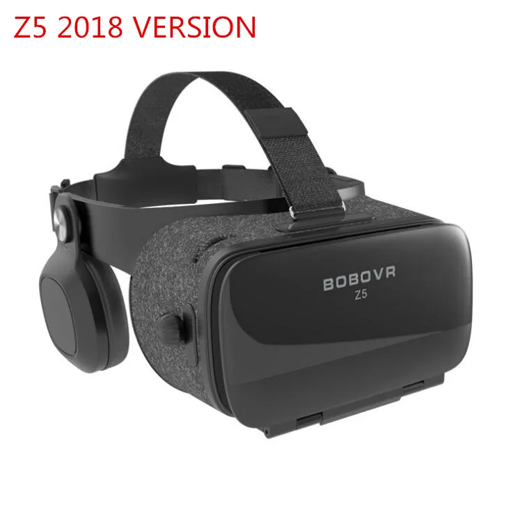 Очки виртуальной реальности BOBOVR Z5 3D картонный шлем 120 FOV виртуальной реальности Vr Очки виртуальной реальности Vr коробка очки Android картона стерео гарнитура Vr коробка для 4,7-6," чехол телефона - Цвет: Z5 2018 BLACK