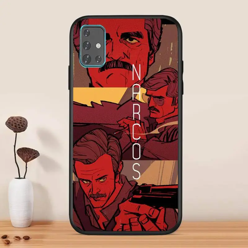 

Narcos TV series Pablo escobar Phone Case For Samsung J2 J4 Plus J5 Prime J6 J7 2016 Note 3 5 7 8 9 10 20Cover Fundas Coque