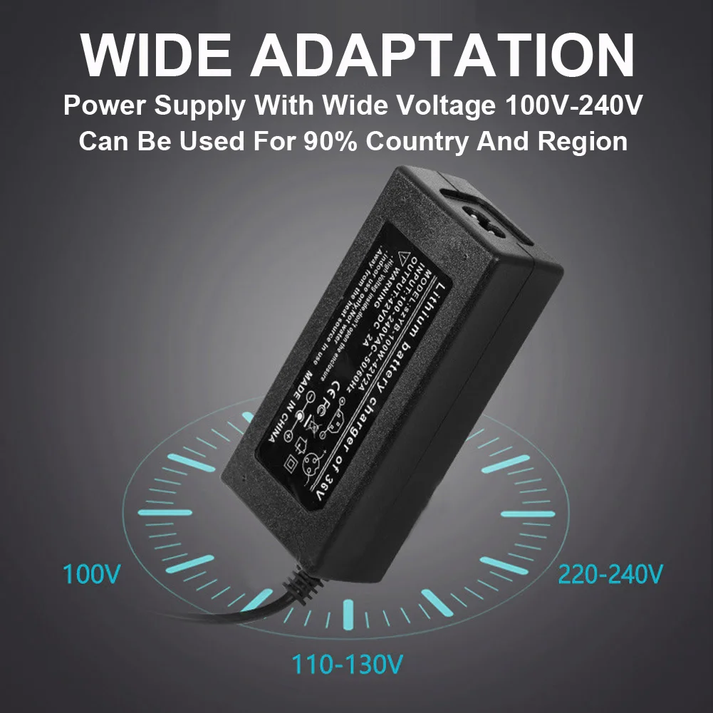 42v 2a universal battery charger for hoverboard smart balance scooter hoverboard free global shipping