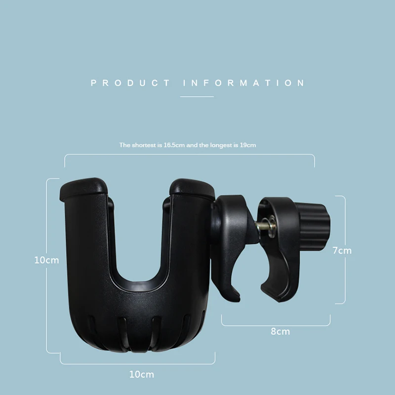 

Pram Stroller Cup Holder for Baby Stroller Accessories Baby Stroller Bottle Holder rack Pram Accessories Milk Bottle cup Holder