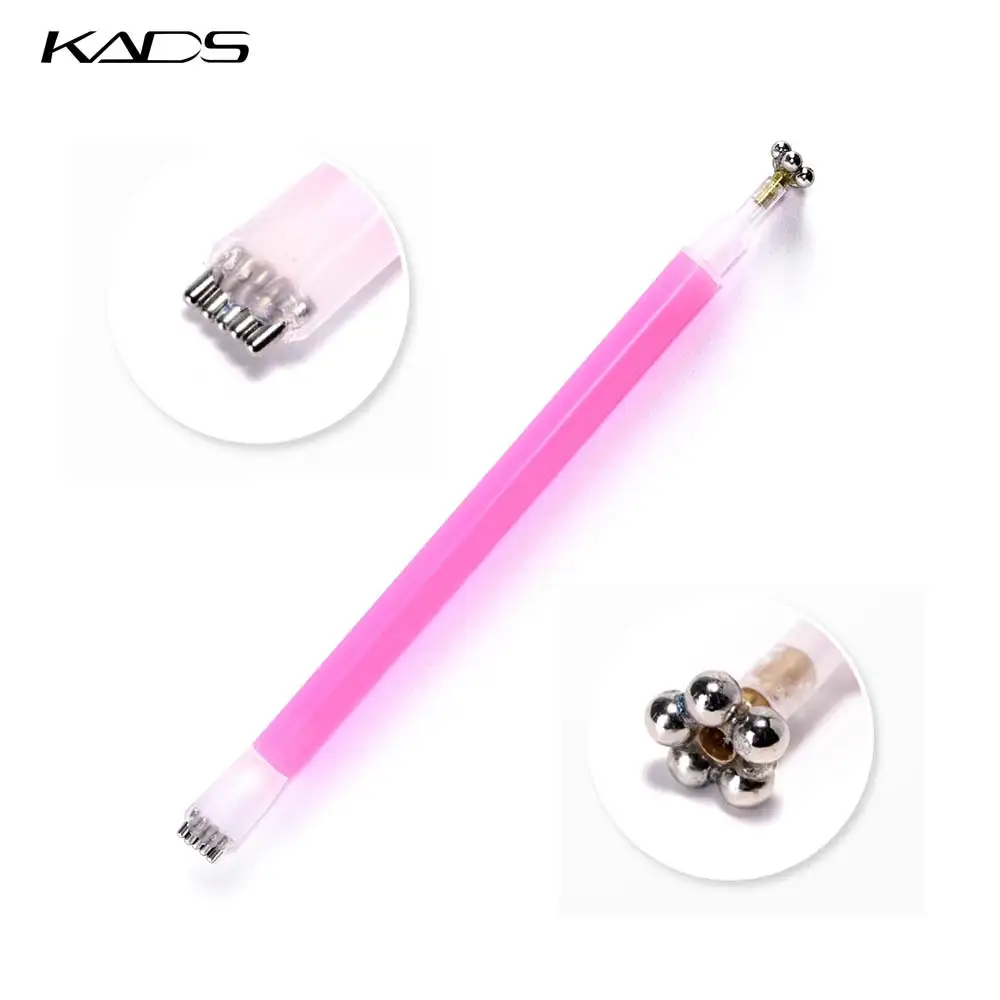 KADS магнитная палочка для украшения ногтей кошачий глаз двухсторонний магнит