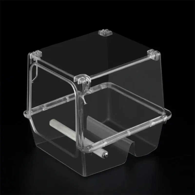 

Square Bird Feeder Acrylic Birdhouse Hanging Bird Feeder Window Bird Watching