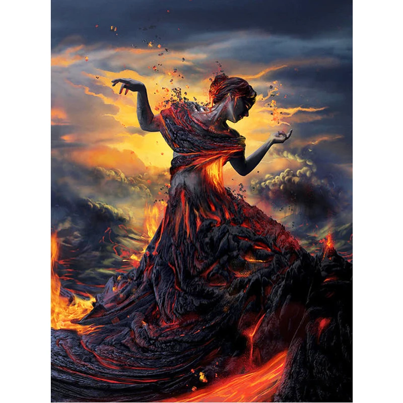 

Full Square/Round Drill Diamond Painting Character Cross Stitch Picture Mosaic DIY Diamond Embroidery Home Decoration