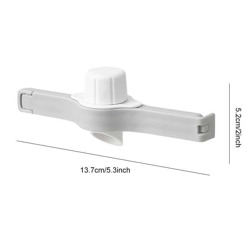 Зажимы для пищевых пакетов зажимы герметизации двойные зубья плотно