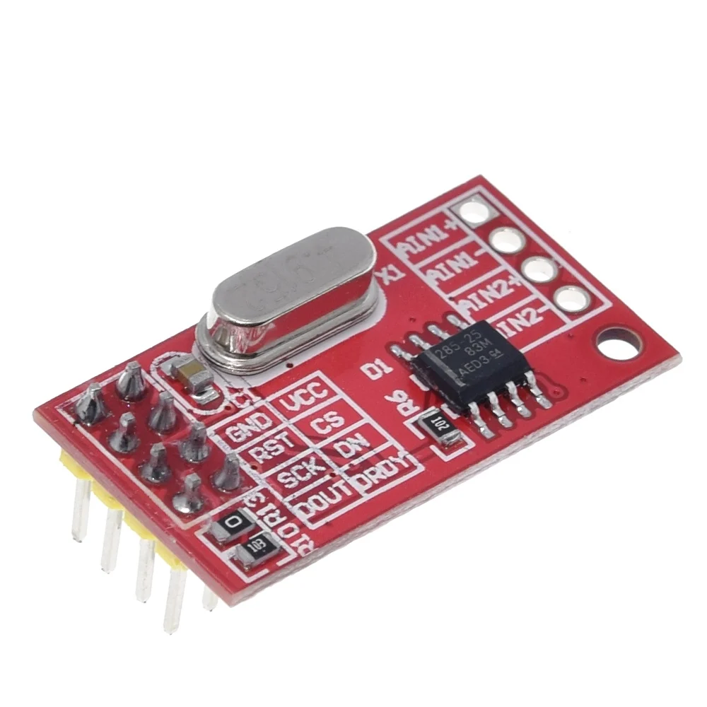 ShengYang AD7705 Dual 16 bit ADC data acquisition module programmable input gain SPI interface | Электронные компоненты и