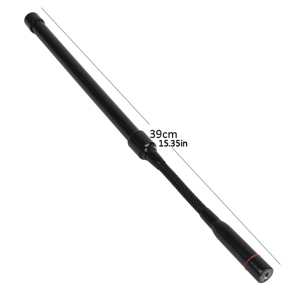 

HYS CS Tactical Gooseneck Antenna SMA Male Dual Band VHF UHF Antenna for Yaesu TYT BaoFeng UV-3R Walkie Talkie