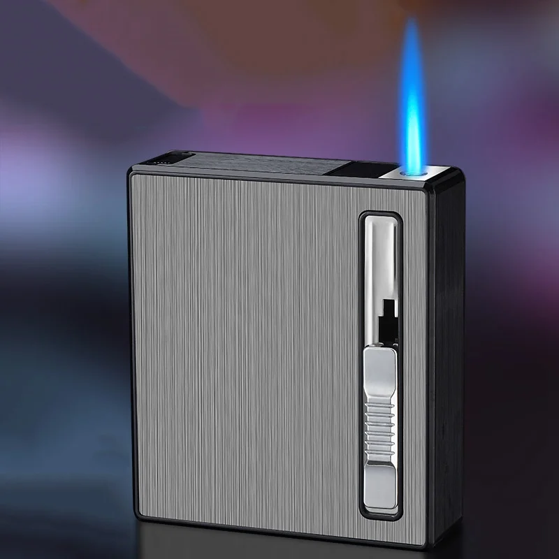 Многофункциональный чехол для сигарет с зажигалкой ветрозащитный фонарь