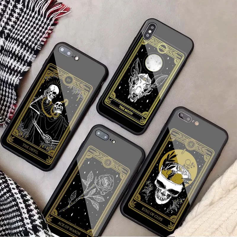 Чехол для телефона из закаленного стекла iphone 11 Pro MAX X XS 10 9 8 7 6 5 Plus|Бамперы| |