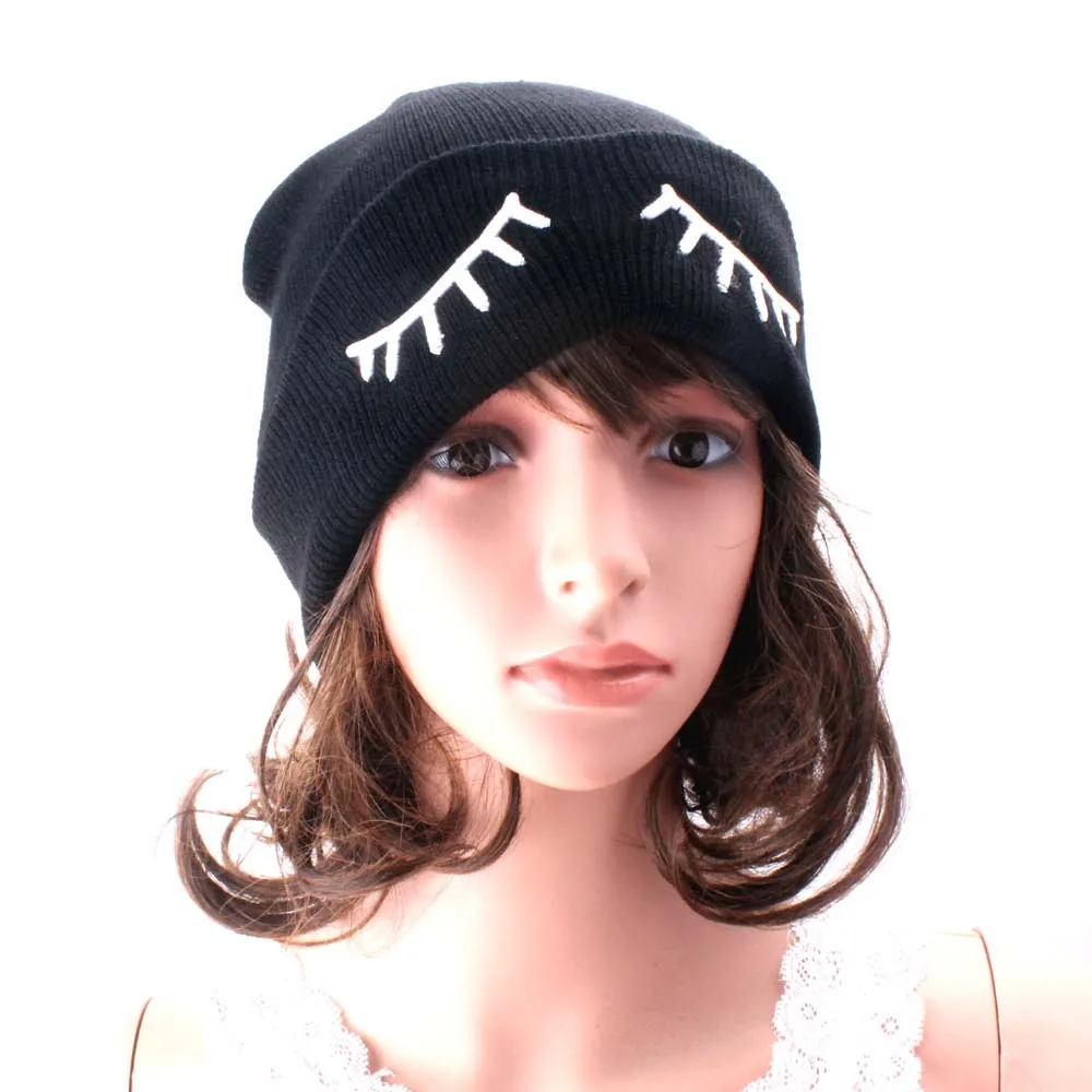 Женская Вязаная Шапка бини Skullies Теплая Лыжная шапка для девочек|Мужская &