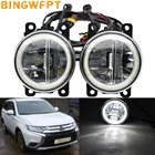 Противотуманные фары в сборе, Сверхъяркие светодиодные противотуманные фары для Mitsubishi Colt CZC Convertible (RG) 2006-2009 для Outlander 3 2013