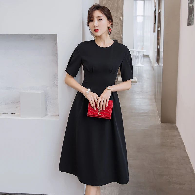 YIGELILA новое поступление женское Модное Элегантное Длинное платье А силуэта с