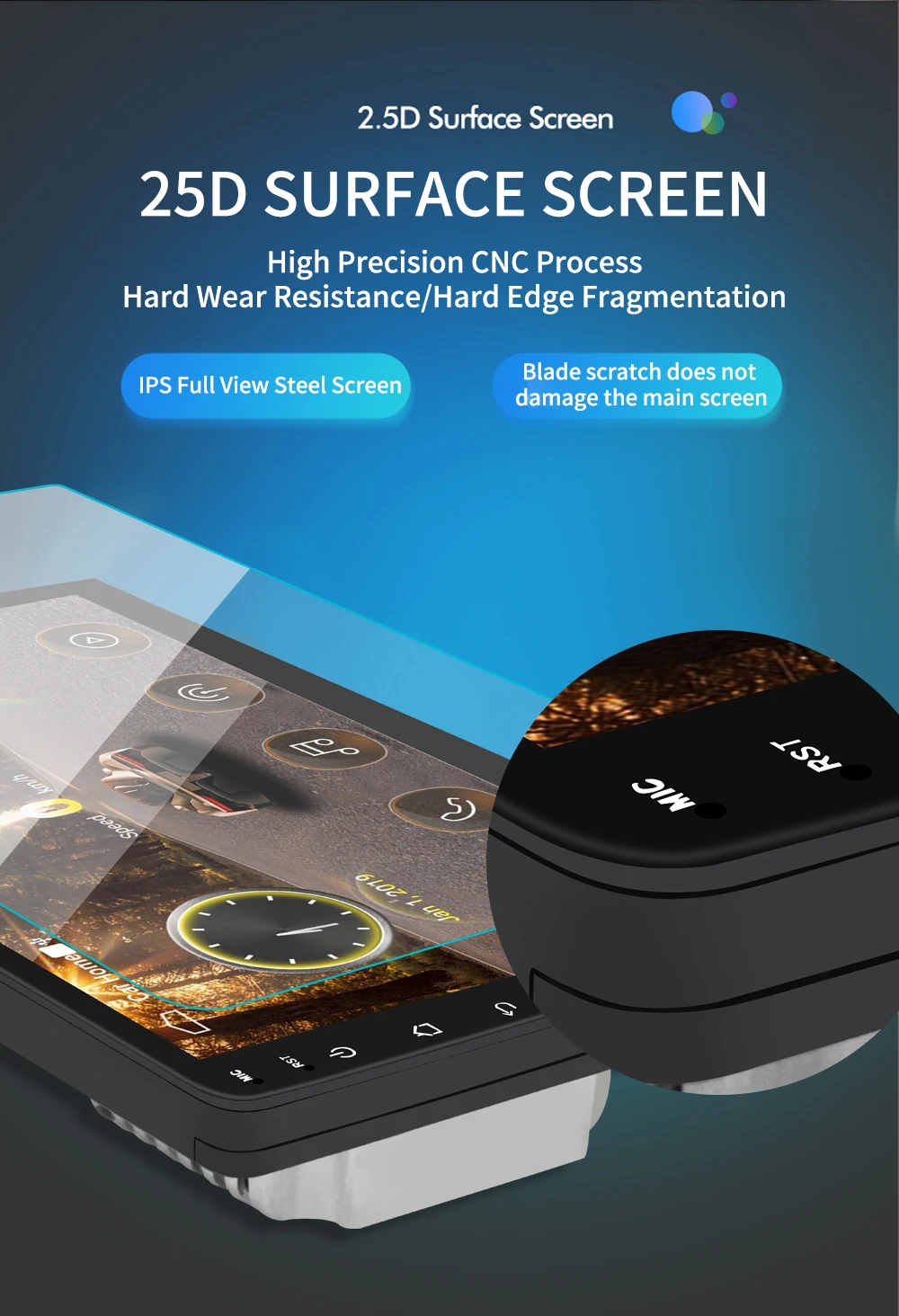 Car Radio Autoradio 10" Android 8.1 Wifi Car Stereo Radio Coche GPS Radio Carro Bluetooth Mirrorlink Samochodowe Reversing Cam