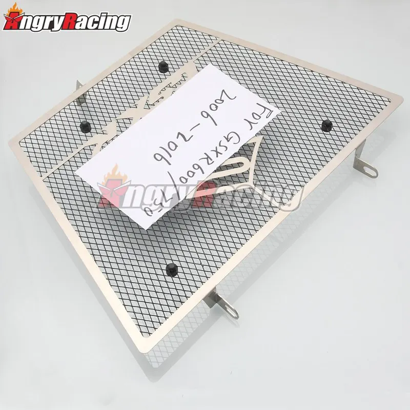 Нержавеющая сталь радиатор мотоцикла решетка Защитная крышка для GSXR600 GSXR750 GSXR 600