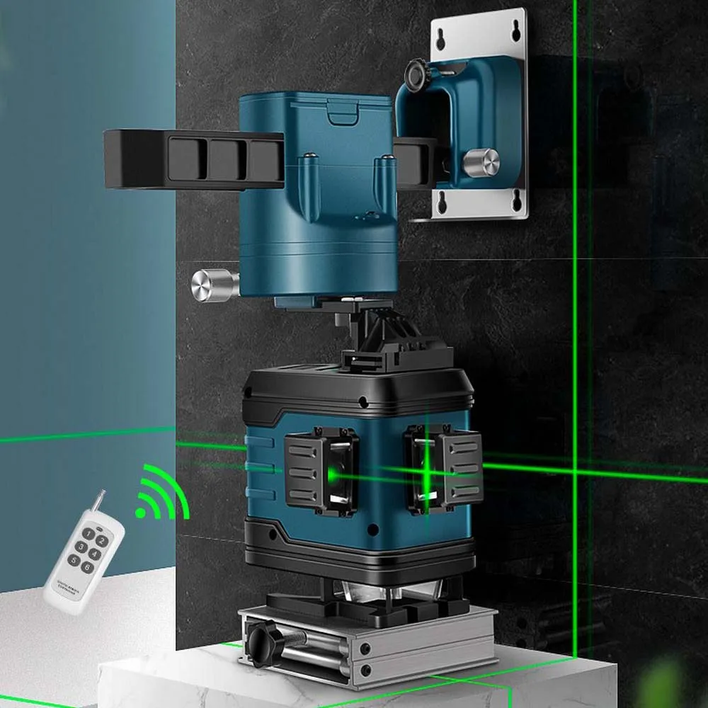 12 линейный зеленый лазерный прибор для крепления высокоточный плоский счетчик