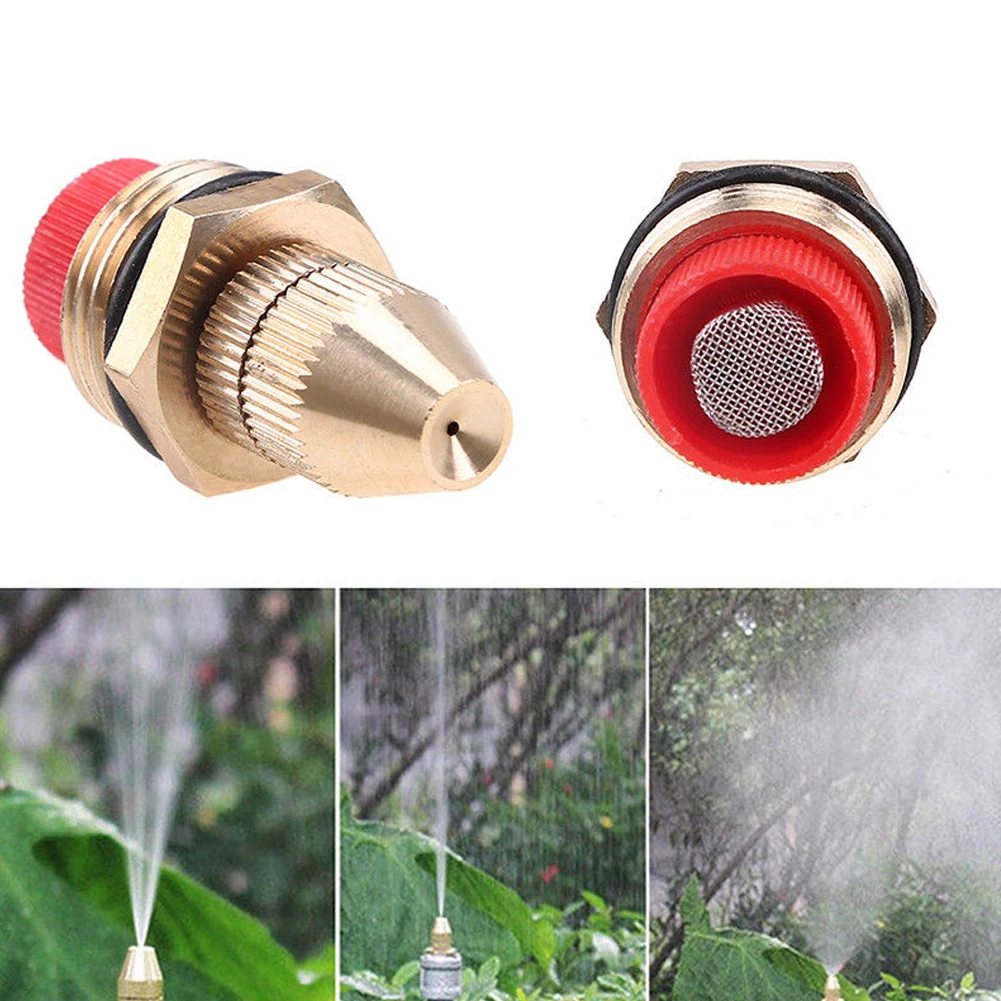 

Garden Head Adjustable Cooling Nozzle Sprinkler Spray Humidification Atomizing Fogging Misting
