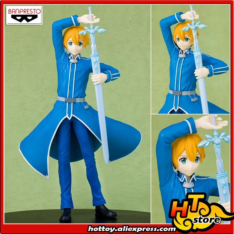 100% оригинальная коллекция Banpresto Figure Eugeo из Меч Art Online Alicization Rising Steel|Игровые фигурки