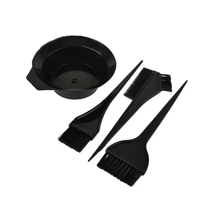 Новинка 4 шт. кисти для парикмахерских миска набор инструментов окрашивания