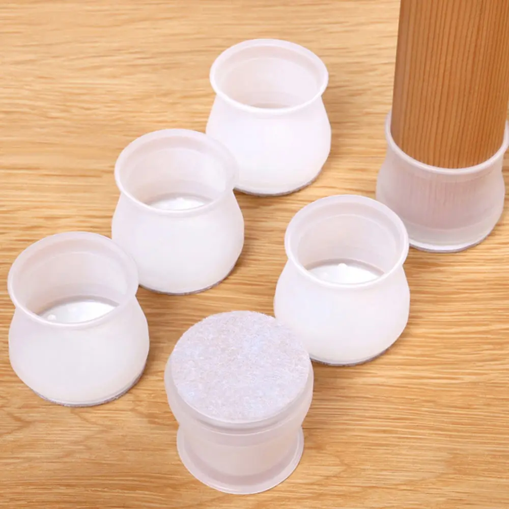 

36 Pcs Furniture Silicon Protection Covers Chair Leg Floor Protectors Home Parts