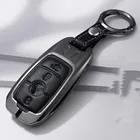 Чехол для автомобильного ключа, чехол для ключей для Mercedes Benz A C E S Class W221 W177 W205 W213, держатель для стайлинга автомобиля, оболочка, аксессуары для ключей